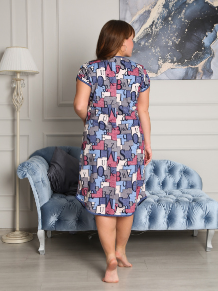 Халат №158 пуговица